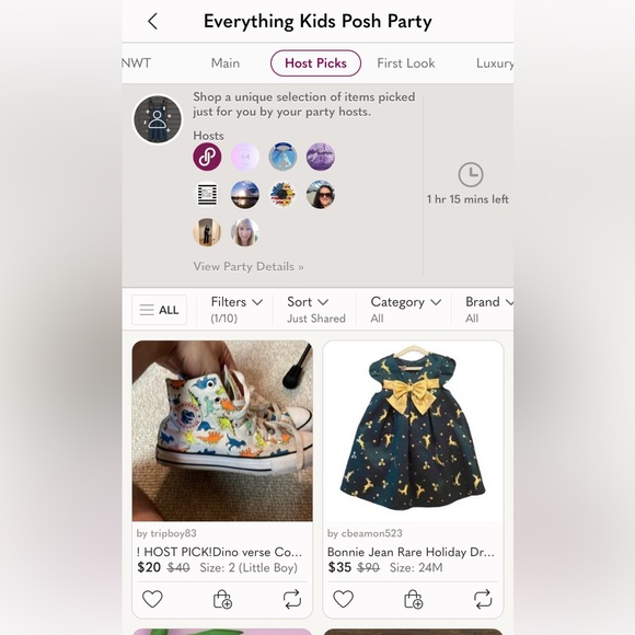 ✨HP✨ Bonnie Jean Rare Holiday Dress Size 24 Months - Picture 7 of 7